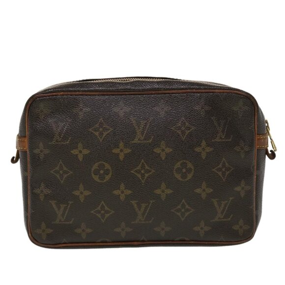 LOUIS VUITTON Monogram Compiegne 23 Clutch Bag - Picture 3 of 16